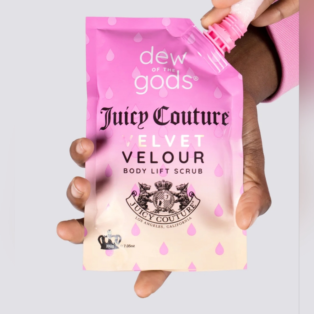 New! Juicy Couture Velvet Velour Body Lift Scrub